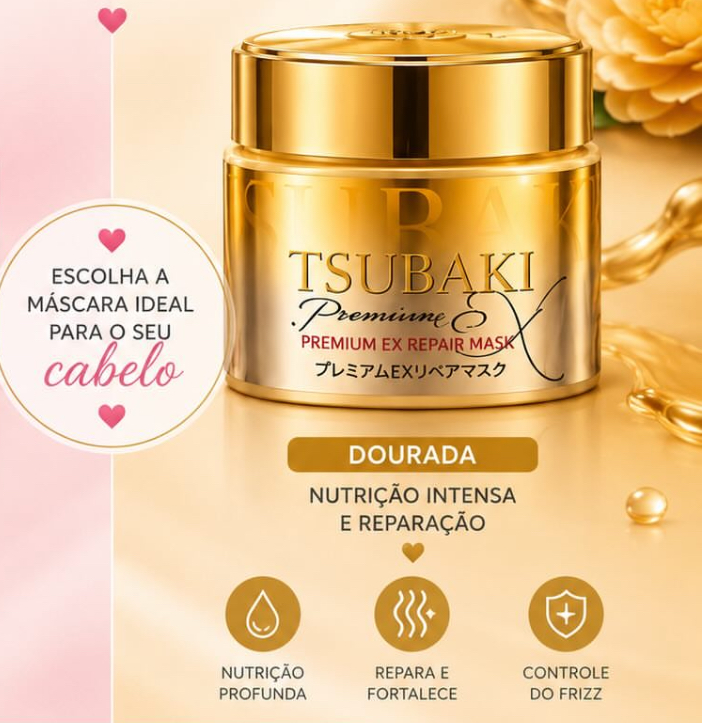 Máscara Capilar Tsubaki Premium